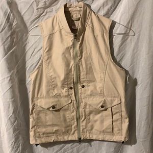 Filson Womens Tan M Safari Hunting Vest Like New